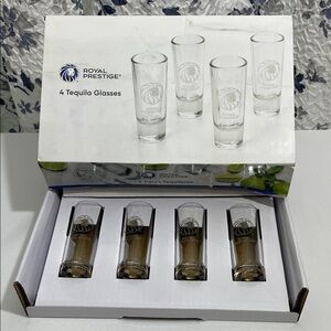 Royal Prestige Clear Tequila Glasses Set